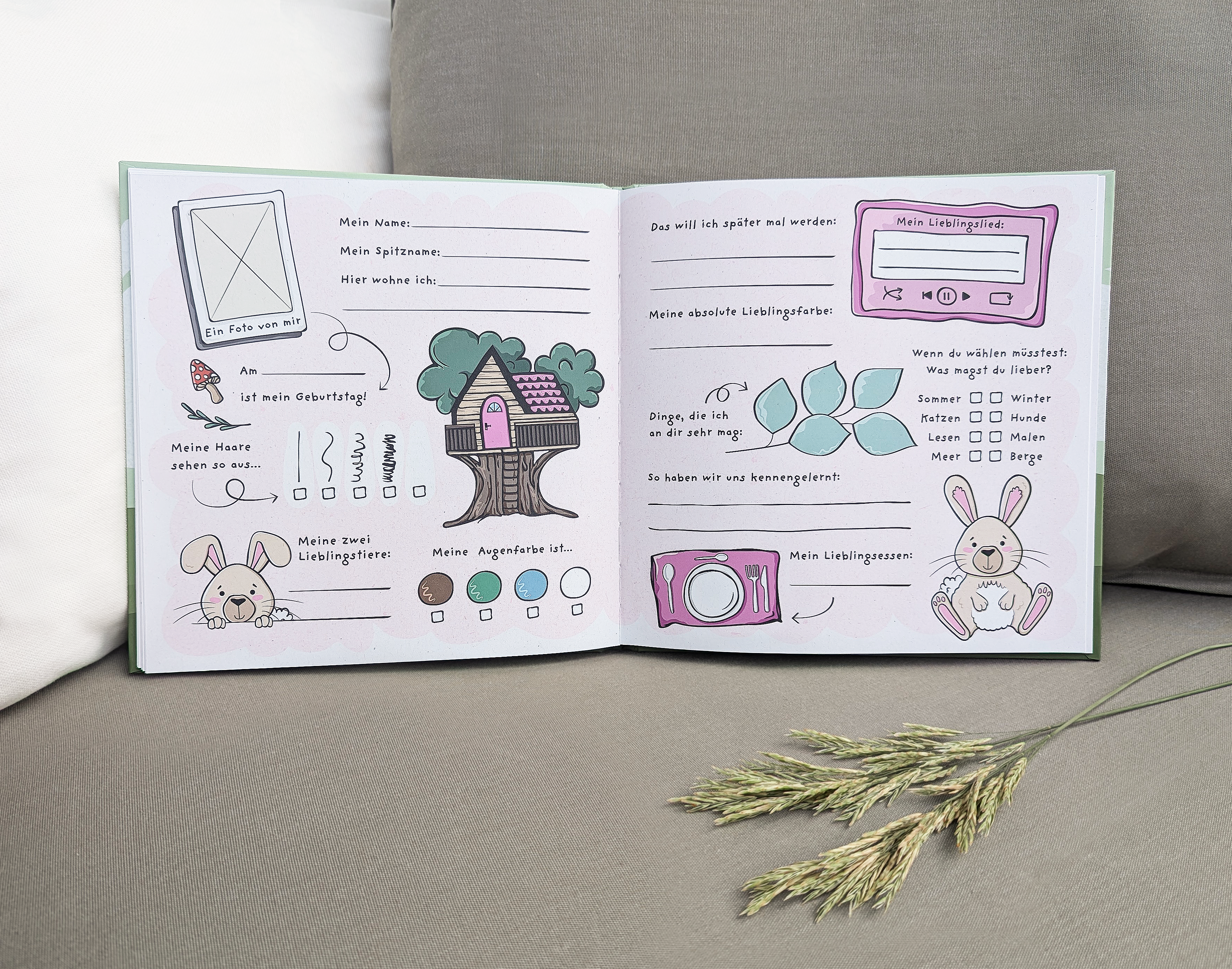 Freundebuch Waldtiere