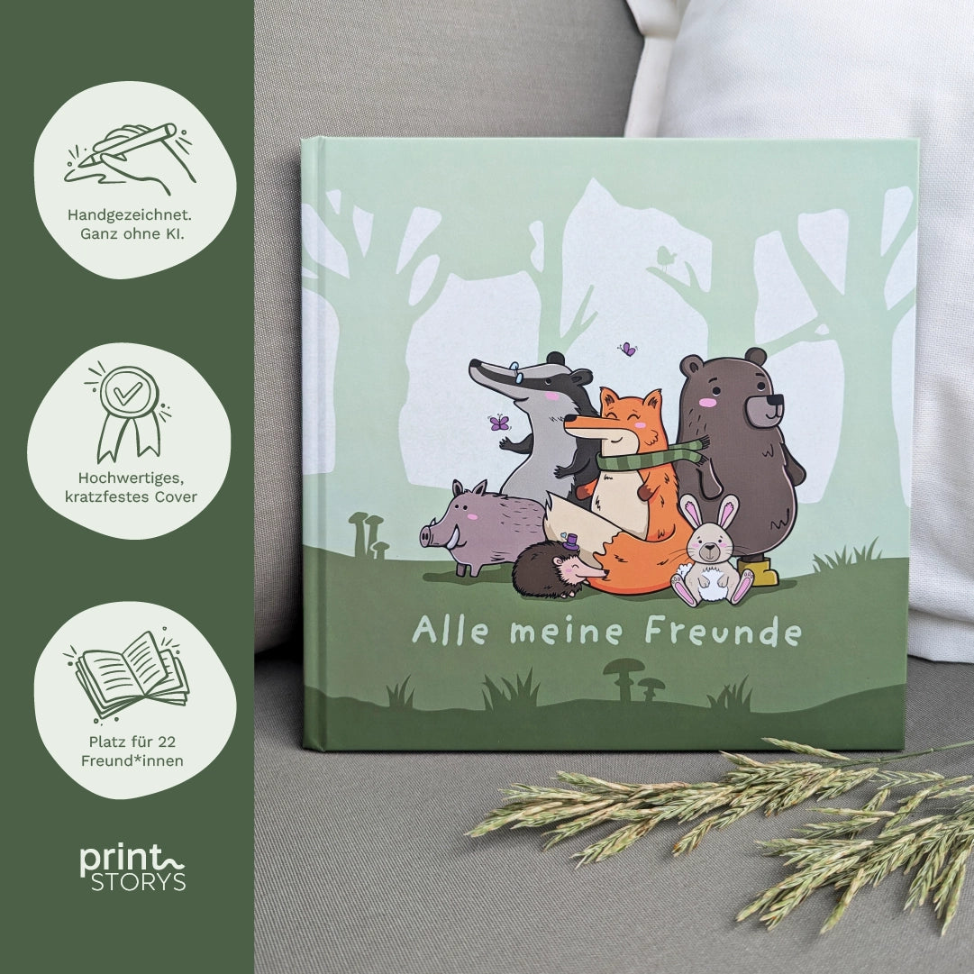 Freundebuch Waldtiere